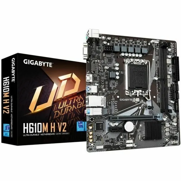Pagrindinė plokštė Gigabyte H610M H V2 H610 LGA 1700