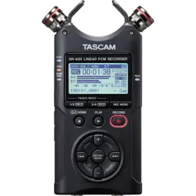 Tallennin Tascam DR-40X Sininen Musta