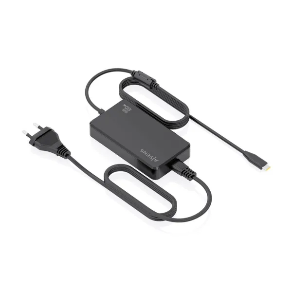 Powerbank Aisens ASCH-1PD100D070-BK 100 W Juoda