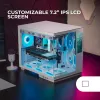ATX Semi-tower Korpus Mars Gaming MCMIRAGEW Valge