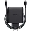 Sieninis įkroviklis Trust 25527 Juoda 100 W