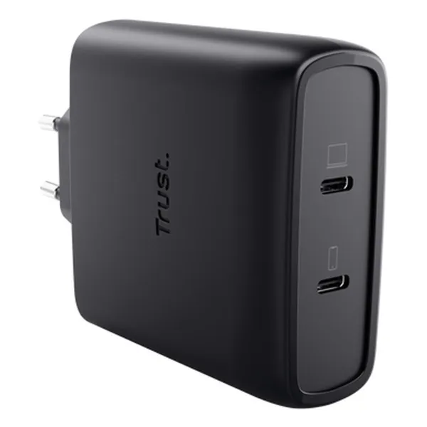 Sieninis įkroviklis Trust 25527 Juoda 100 W