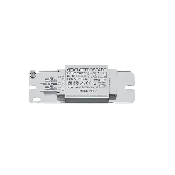 18 W balastinis įtaisas fluorescencinėms lempoms – PLC2P tipas