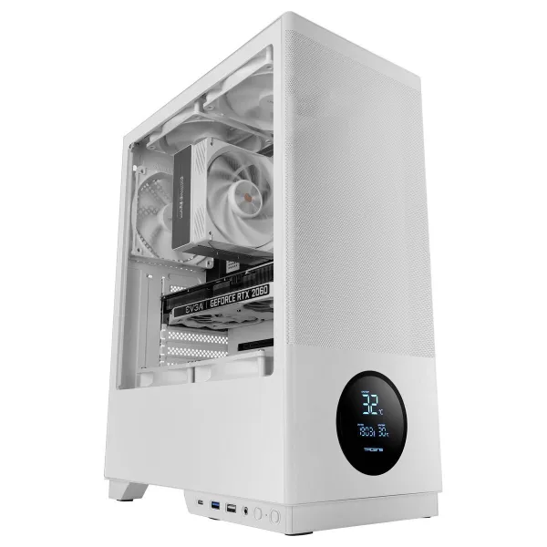 Блок полубашня ATX Galileo Tacens 2SAGITTA20W Белый