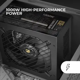 Maitinimo blokas Mars Gaming MPB1000SI ATX 1000 W 80 Plus Gold