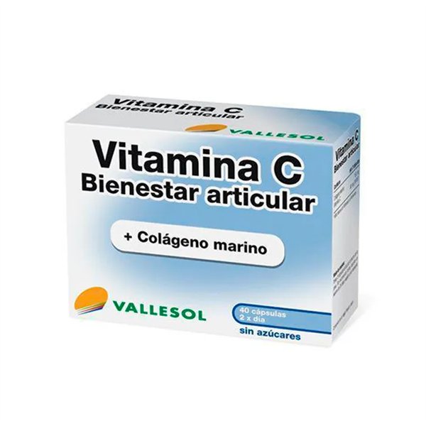 Vallesol Vitamin C Joint Wellness 40 Tablets 