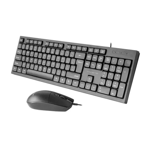 Numbriklahvistik Tacens ACP02ES Must Hispaaniakeelne Qwerty
