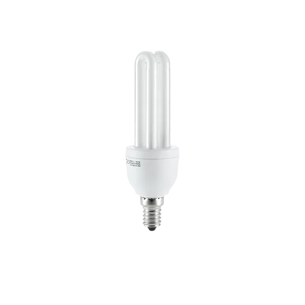 COMPACT FLUORESCENT LAMP E14 2U/9W 2700K