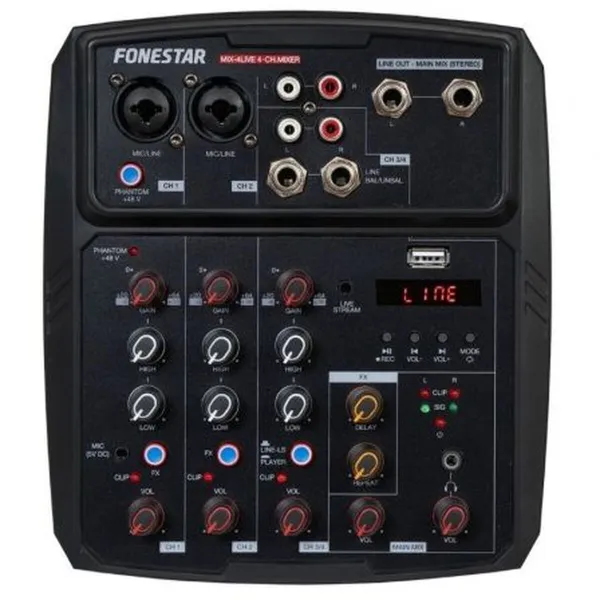 DJ galds FONESTAR MIX-4LIVE