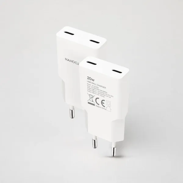 Сетевое зарядное устройство NANOCABLE 10.10.2023 Белый 20 W