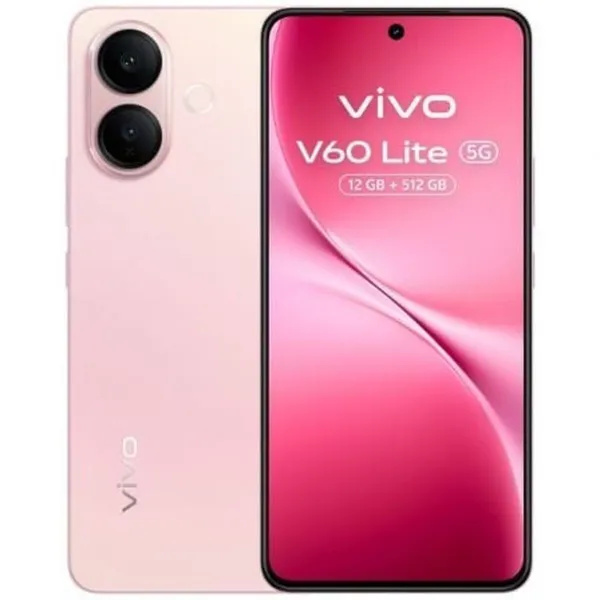 Išmanusis Telefonas Vivo V60 Lite 5G 6,77" Octa Core 12 GB RAM 512 GB Rožinė