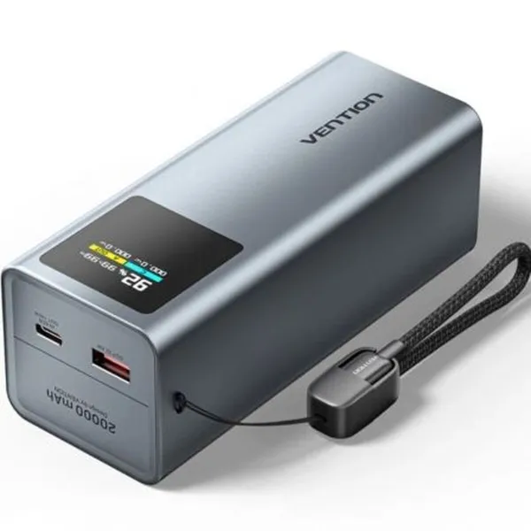 Powerbank Vention FKCH0 Pelēks