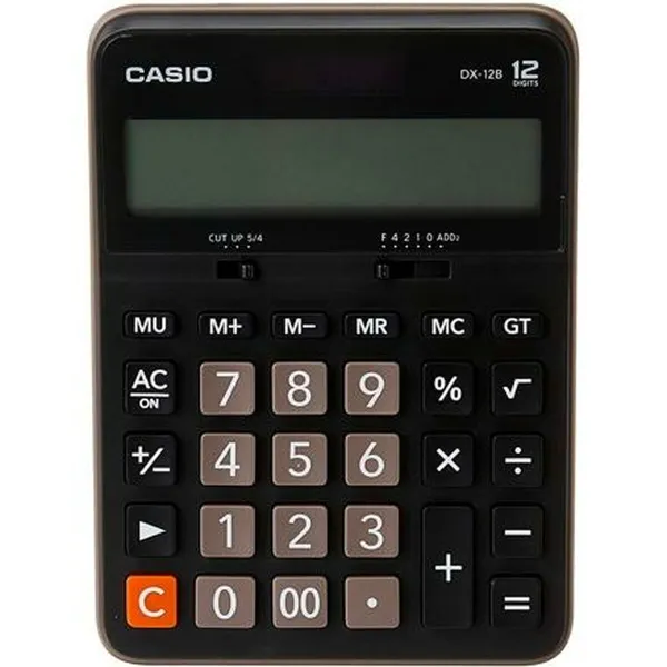 Kalkulators Casio DX-12B Melns