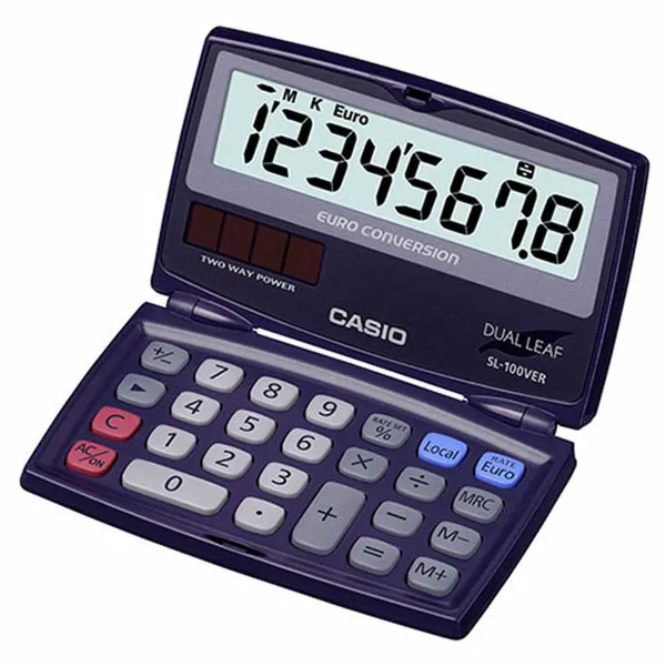 Калькулятор Casio Синий карман