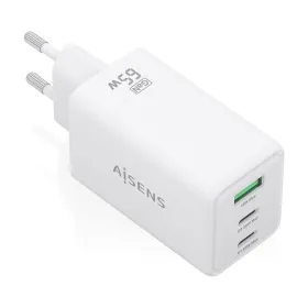 Сетевое зарядное устройство Aisens ASCH-65W3P072-W Белый