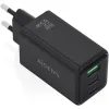 Sieninis įkroviklis Aisens ASCH-65W3P073-BK Juoda