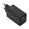 Sieninis įkroviklis Aisens ASCH-65W3P073-BK Juoda