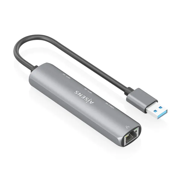 USB Centrmezgls Aisens ASUC-4P035-GR Pelēks