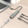 USB Centrmezgls Aisens ASUC-4P037-GR Pelēks