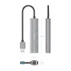 USB Centrmezgls Aisens ASUC-4P037-GR Pelēks