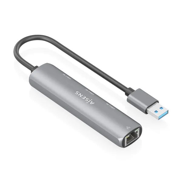 USB Centrmezgls Aisens ASUC-4P037-GR Pelēks