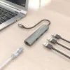 USB-jaotur Aisens ASUC-4P038-GR Hall
