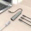 USB Centrmezgls Aisens ASUC-4P041-GR Pelēks