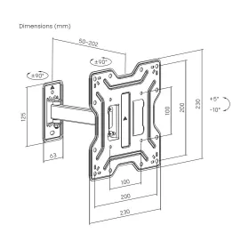 TV Mount Aisens WT43TSE-411 43"