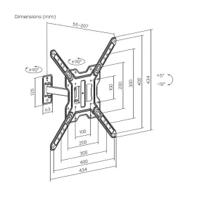 TV Mount Aisens WT65TSE-415 65"