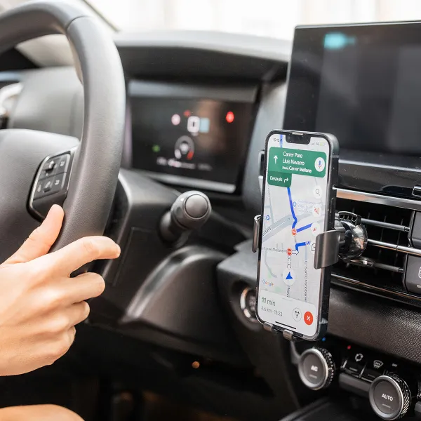 Belaidis greitojo įkrovimo telefono laikiklis automobiliams Chakar InnovaGoods Juoda 15 W (Naudoti B)