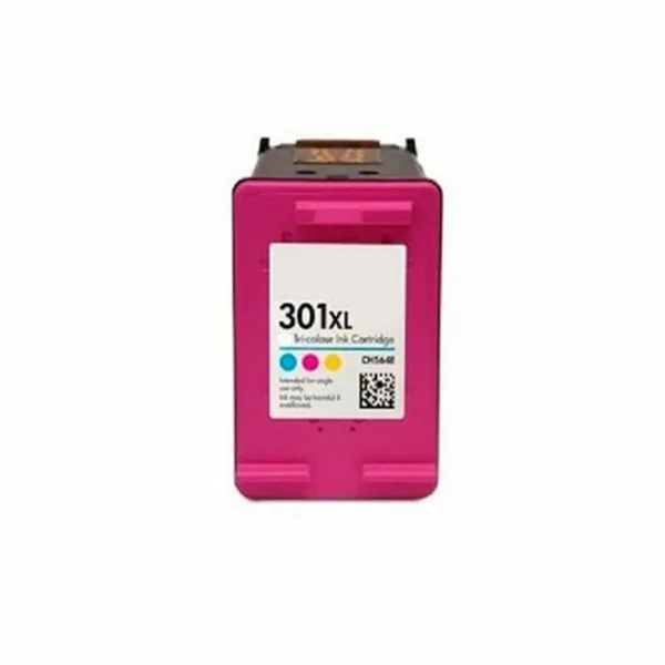 Perdirbto rašalo kasetė Inkoem HP301XL Juoda