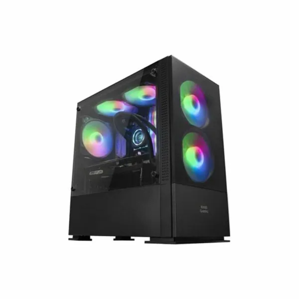 ATX/mATX pusiau bokšto tipo korpusas Mars Gaming LED RGB LED RGB Micro ATX