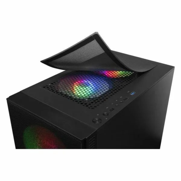 ATX/mATX pusiau bokšto tipo korpusas Mars Gaming LED RGB LED RGB Micro ATX