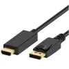 Display Porta Kabelis Ewent EC1430 HDMI Melns