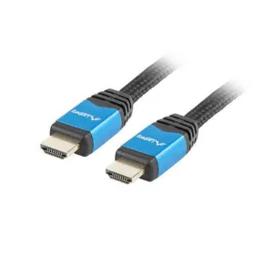 HDMI-kaapeli Lanberg Musta 4K Ultra HD Urospistoke/Urospistoke