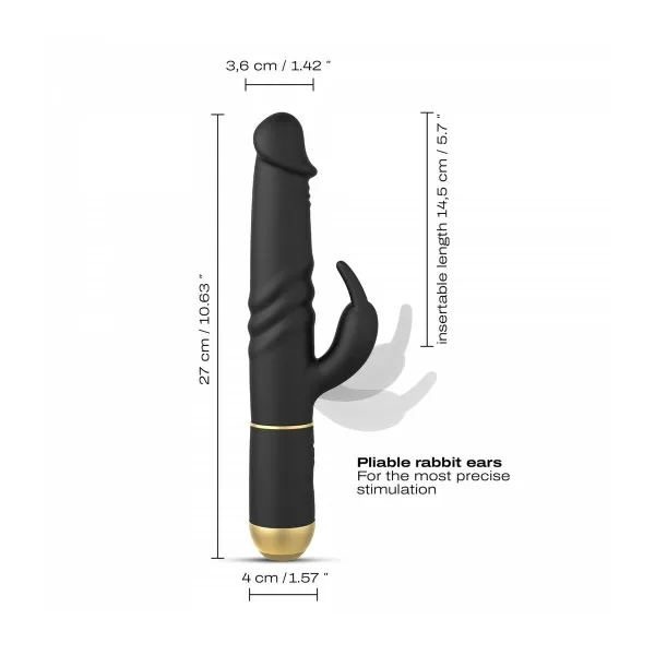 Dual Stimulation Vibe Dorcel DOR213 Black