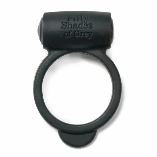 Vibruojantis žiedas Fifty Shades of Grey 9848 Juoda