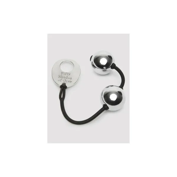 Orgazmo kamuoliukai Fifty Shades of Grey FS-40174 Metalinis