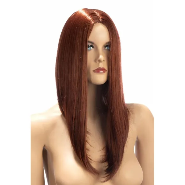 Erootiline Aksessuaar World Wigs Nina Pruun Parukas