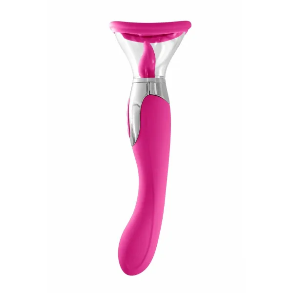 Divkārši Stimulējošs Vibrators Yoba Fuksija
