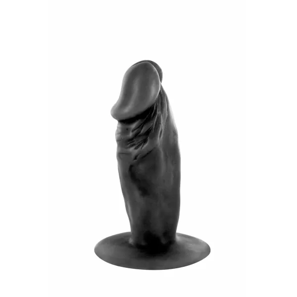 Realistinis vibratorius Real Body Juoda 11 cm