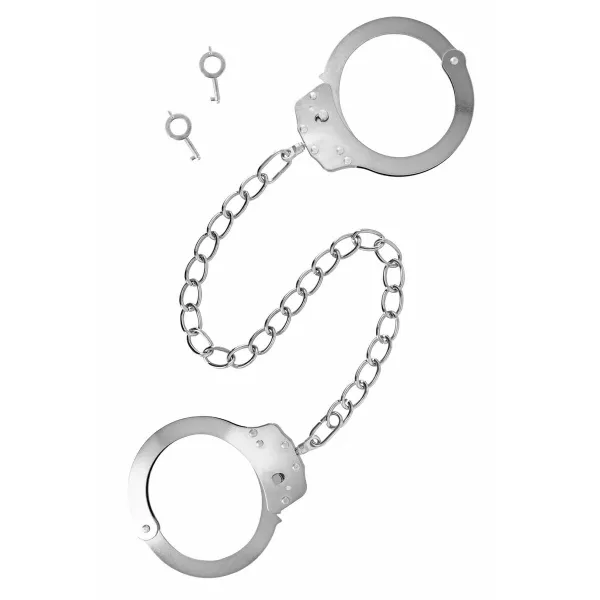 Набор наручников Hog Tie Fetish Tentation Серебристый