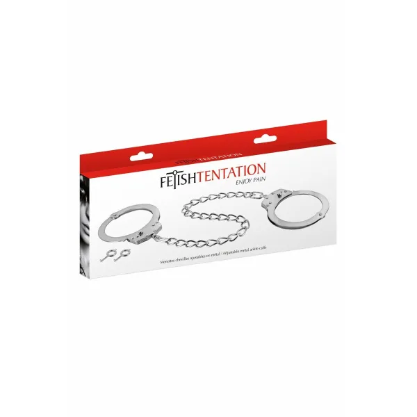 Набор наручников Hog Tie Fetish Tentation Серебристый