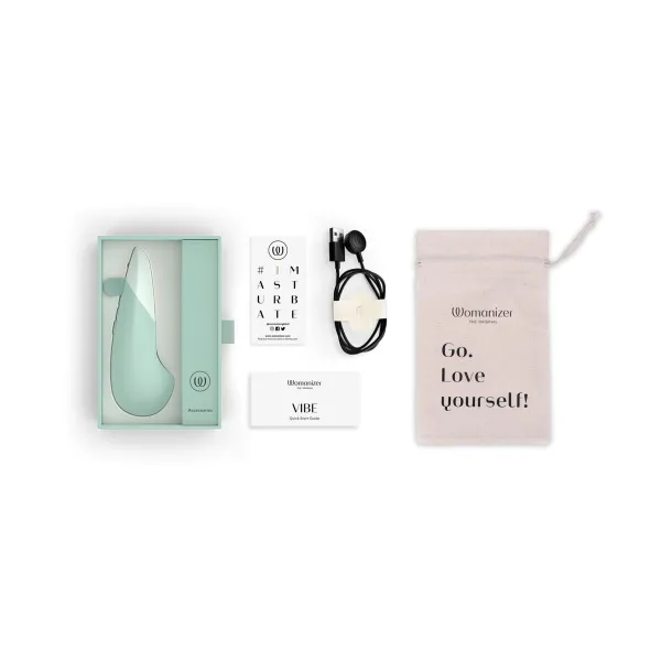 Lodveida Vibrators Womanizer Sage Zaļš