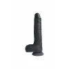 Realistinis vibratorius Virgite R13 Juoda 20 cm