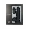 Reālistiskais Dildo Virgite R16 Melns 16 cm