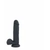 Reālistiskais Dildo Virgite R16 Melns 16 cm