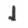Reālistiskais Dildo Virgite R16 Melns 16 cm