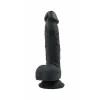 Reālistiskais Dildo Virgite R28 Melns 20 cm