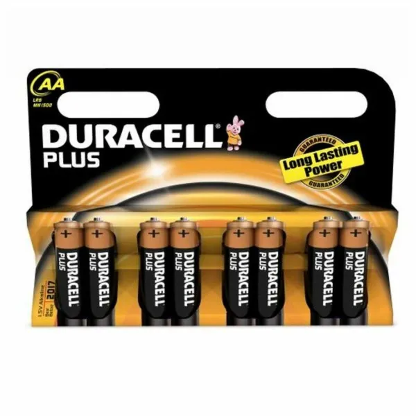 Alkaliparistot DURACELL LR06 LR6 AA 1.5V (8 pcs) AA